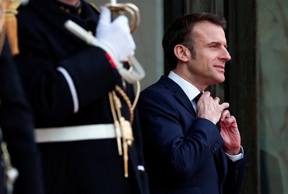 Макрон: Франция готова к решениям, которые гарантируют, что Россия не победит