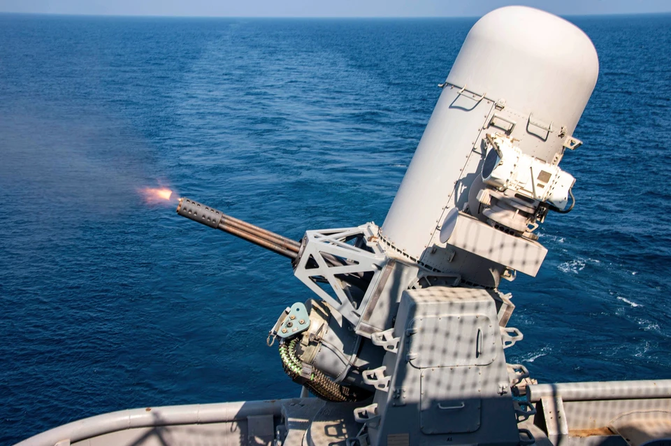 Секундный залп установки Phalanx CIWS обходится в 3,5 тысячи долларов