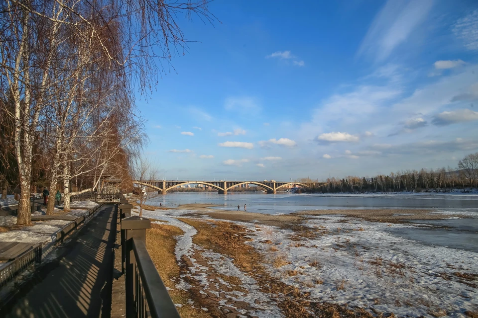 В Красноярске на рабочей неделе потеплеет до +8 градусов