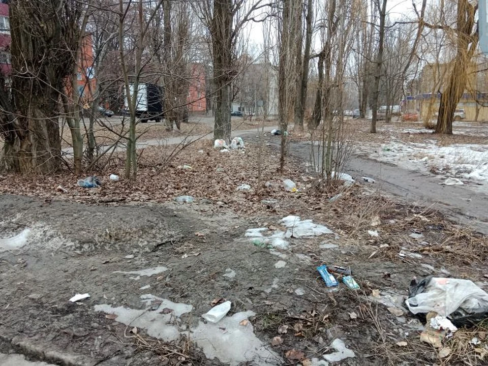 Улица Героя Советского Союза Ольшанского в Курске 17 марта