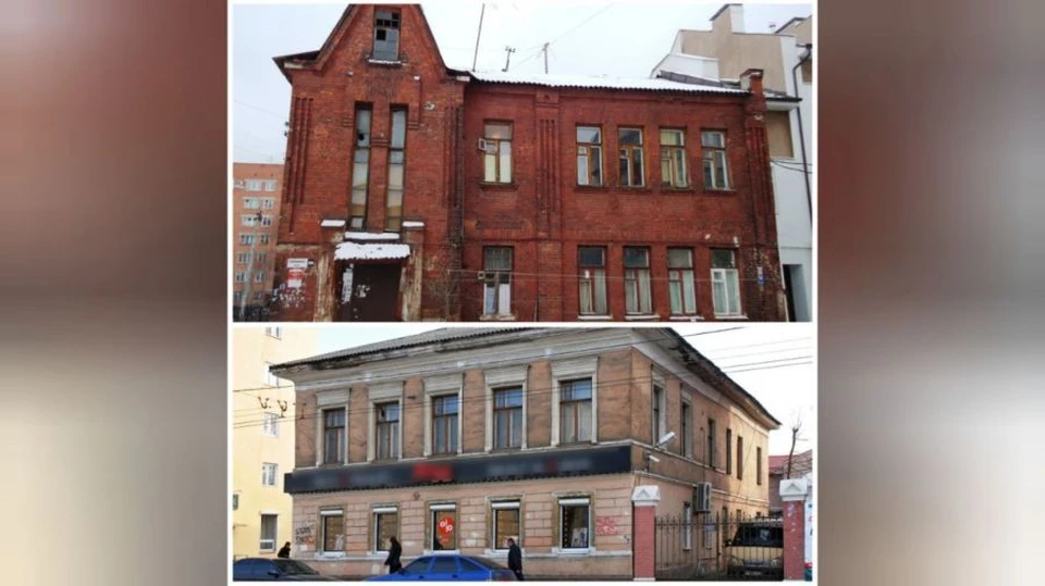 Фото: Министерство культуры Ярославской области. Оба здания находятся в аварийном состоянии.