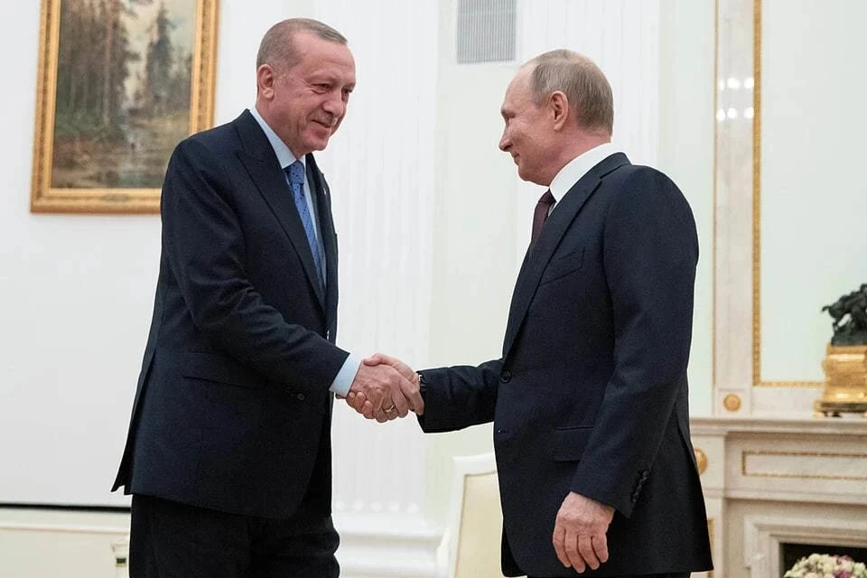 Реджеп Эрдоган поздравил Владимира Путина с убедительной победой на выборах