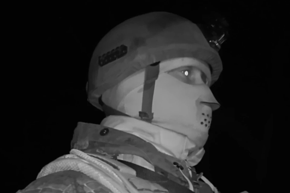 Командир бронегруппы с позывным «Диди». Фото: скриншот видео / МО РФ