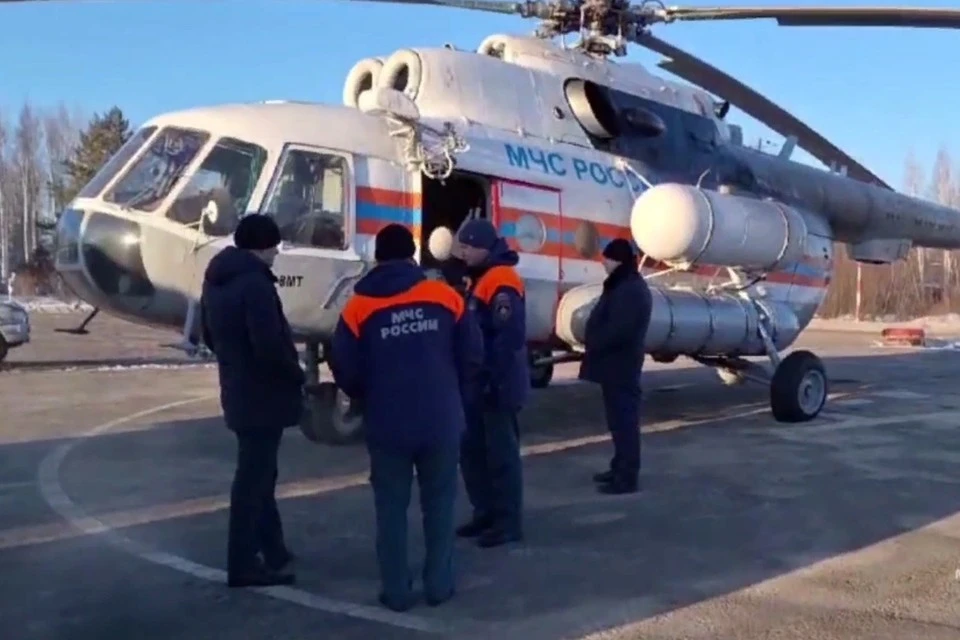 Фото: кадр видео в Telegram-канале МЧС РФ