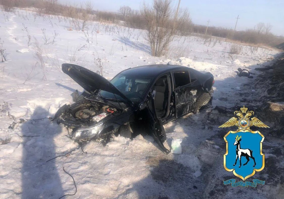 Водитель погиб на месте аварии
