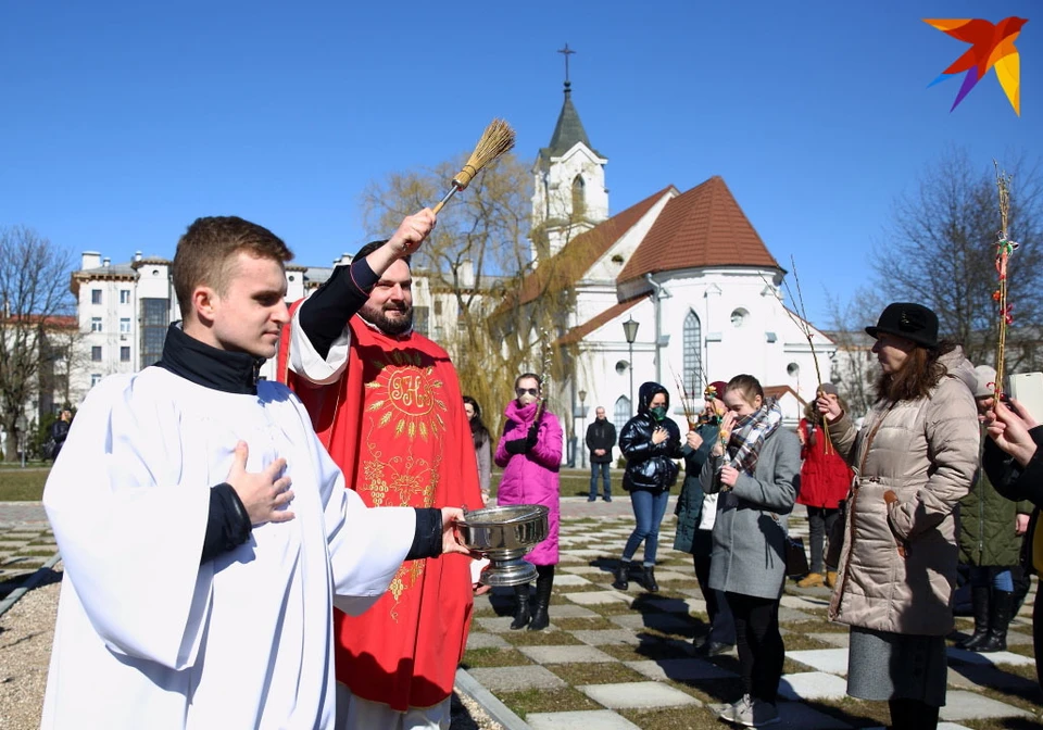 Католики празднуют Вербное воскресенье. Фото носит иллюстративный характер