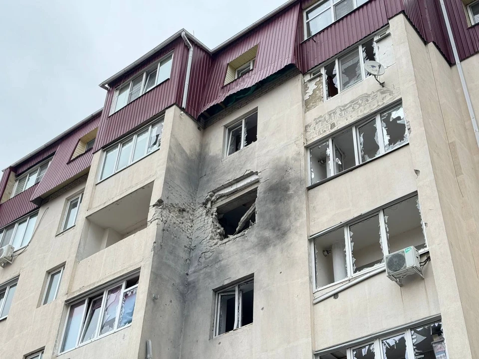 За неделю в Белгороде при обстрелах ВСУ повреждено 1669 квартир и домов.