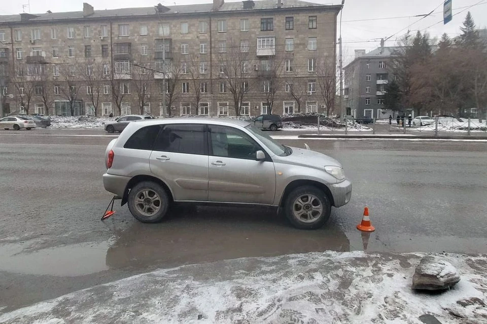В Новосибирске девушка на «Тойоте» сбила подростка. Фото: Госавтоинспекция Новосибирска