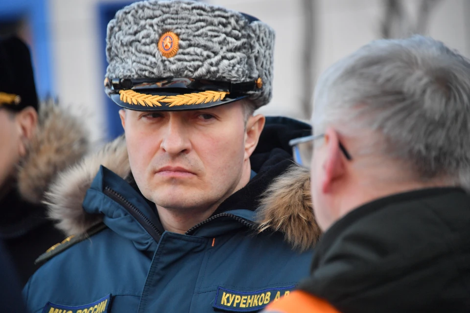 Глава МЧС Александр Куренков.