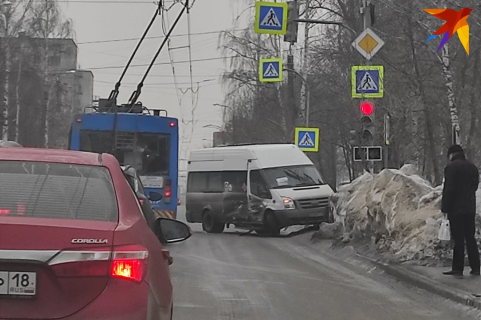 ДТП произошло утром 26 марта. Фото: Ксения Аксенова