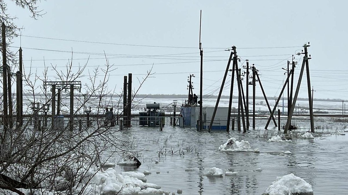 В Илекском районе талые воды поднялись до опасного уровня - KP.RU