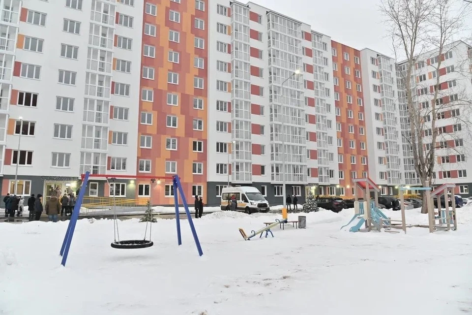 В декабре 2023 года в Перми был введен муниципальный дом по улице Чайковского, 11. Фото: пресс-служба администрации губернатора Пермского края.
