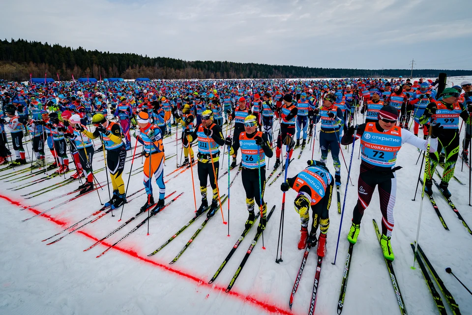 В этом году в лыжном марафоне примут участие более трех тысяч человек / Фото: ugraloppet.ru