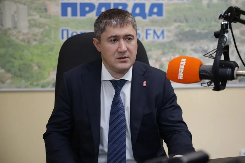 Глава региона Дмитрий Махонин