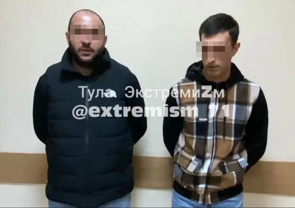 В Туле наказали устроивших драку на дороге двоих мужчин. Фото: telegram-канал «Тула. Экстремизм».