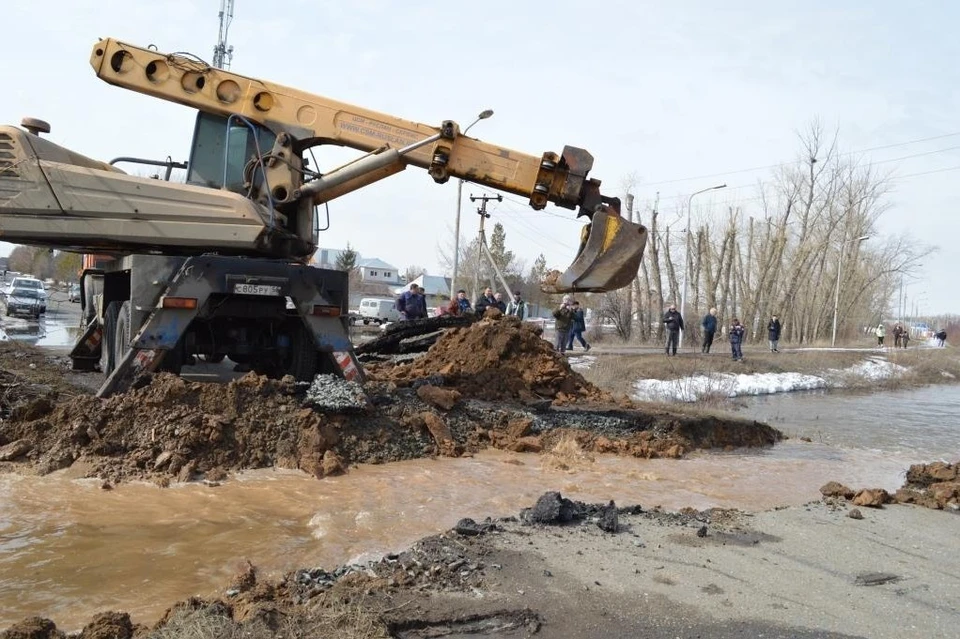 Угрозы подтопления домов в селе им. 9 Января нет. Фото: администрация Оренбургского района