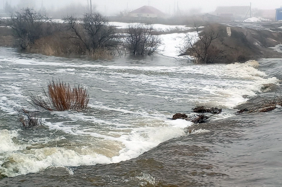 Реки начали стремительно разливаться. Фото: Натали Антонова-Томилова