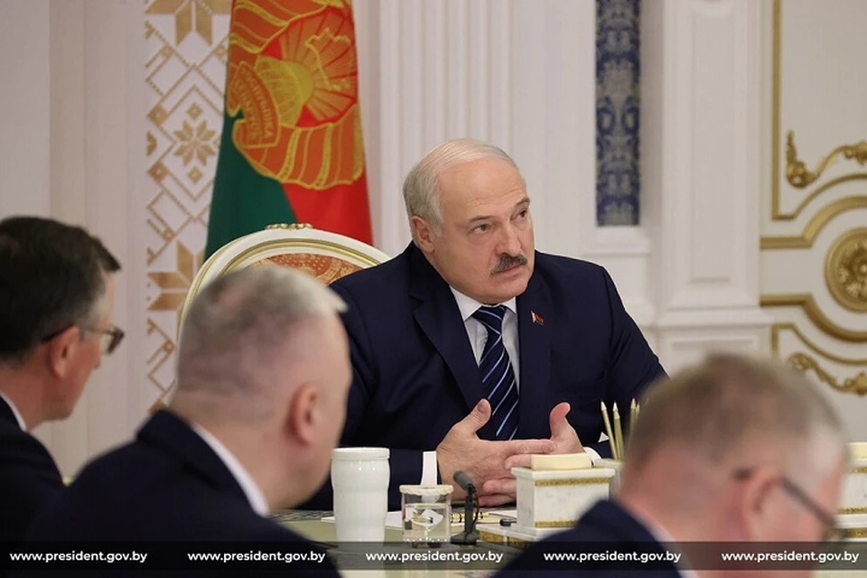 Лукашенко считает нужным оптимизировать банковскую систему Беларуси. Фото: president.gov.by.