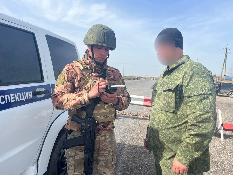 Фото: военная автоинспекция Южного военного округа.