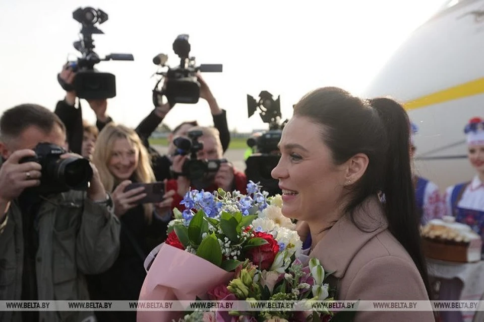 Космонавт Василевская сказала, что после встречи с Лукашенко в Минске вернется в Москву для продолжения реабилитации. Фото: БелТА.