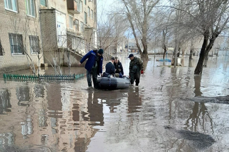 Уровень реки Урал в Орске снизился за сутки до 798 сантиметров