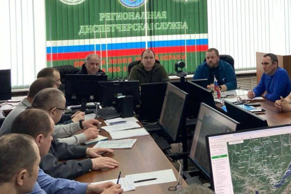 В Приангарье состоялось заседание областного штаба по тушению лесных пожаров
