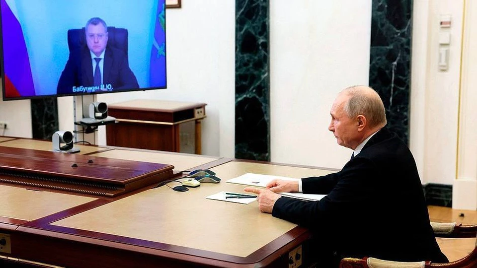 Президент Российской Федерации пожелал Игорю Бабушкину успехов Фото: Kremlin.ru
