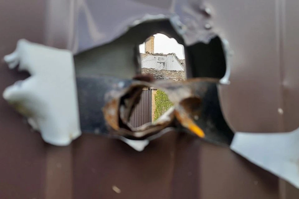 В Юбилейном полностью разрушены три дома, еще шесть - частично повреждены