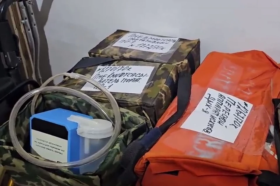 Волонтерская группа «Москва-Донбасс» доставила гумпомощь в медицинское подразделение ДНР. Фото: Народная милиция ДНР