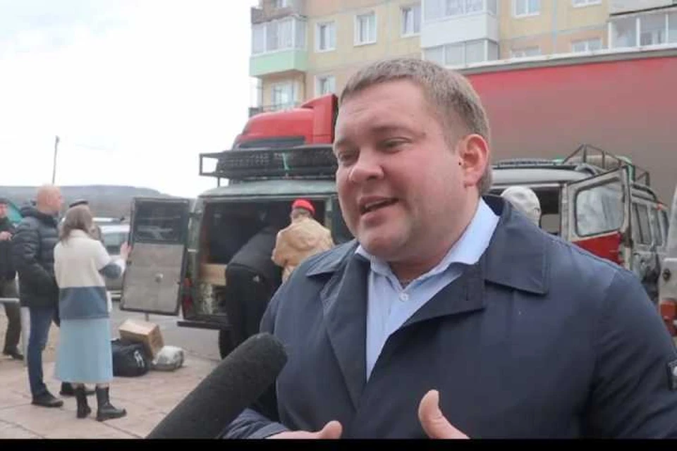 Глава Чунского района лично встретиться с земляками в зоне СВО. Фото: глава Чунского района Николай Хрычов