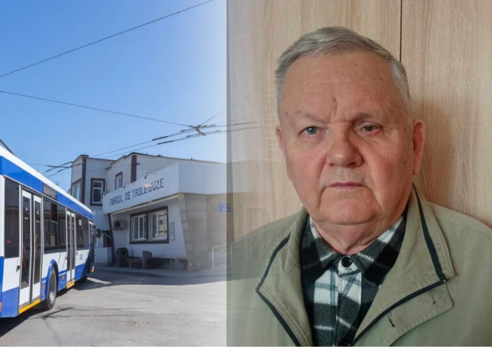 Анатолий Палий - 53 года посветил электрическому пассажирскому транспорту в Кишиневе