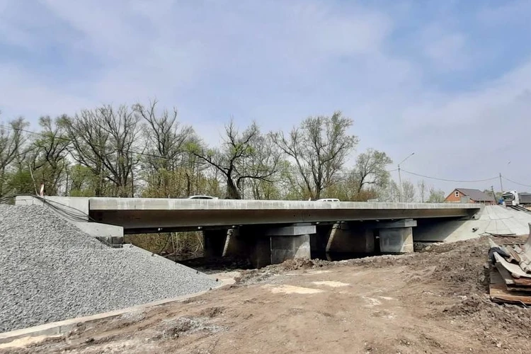 Мост через реку Скроминка отремонтируют в Липецкой области до конца сентября