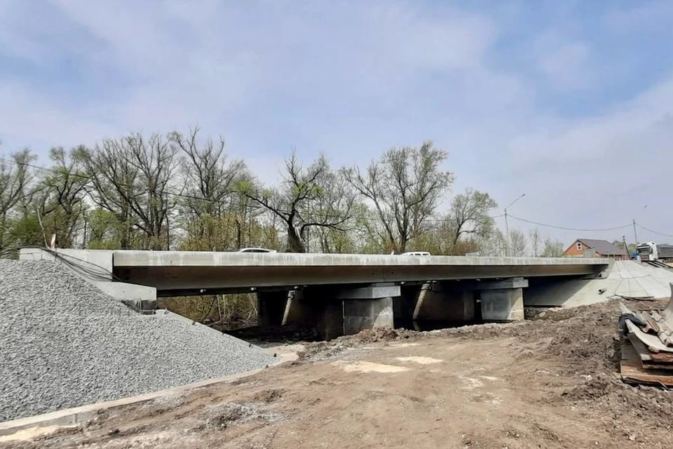 Мост через реку Скроминка отремонтируют в Липецкой области до конца сентября