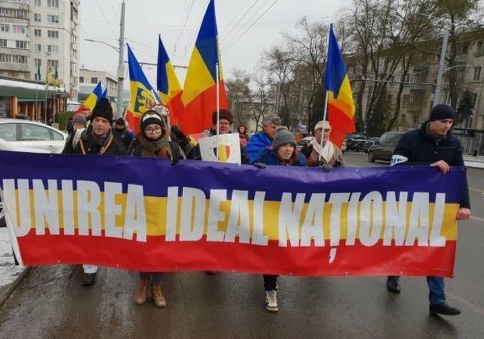 Власть Молдовы активно продвигает идею объединения с Румынией. Фото: соцсети