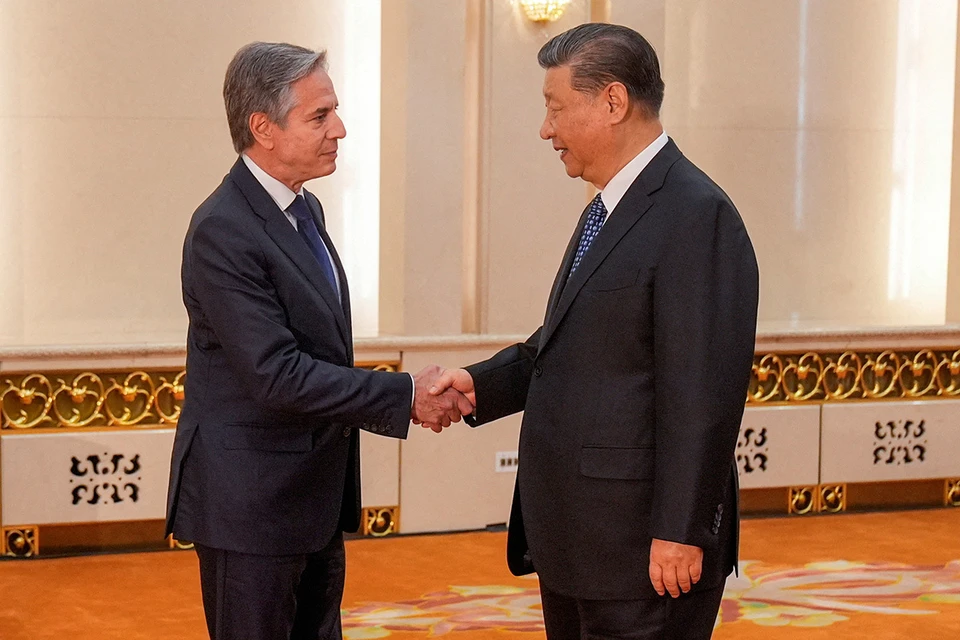 Состоялись переговоры госсекретаря США Энтони Блинкена с китайским лидером Си Цзиньпином