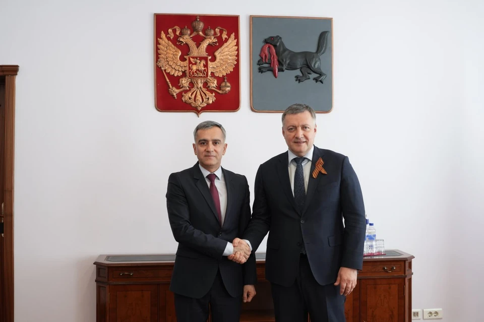Губернатор Иркутской области обсудил направления сотрудничества с Таджикистаном