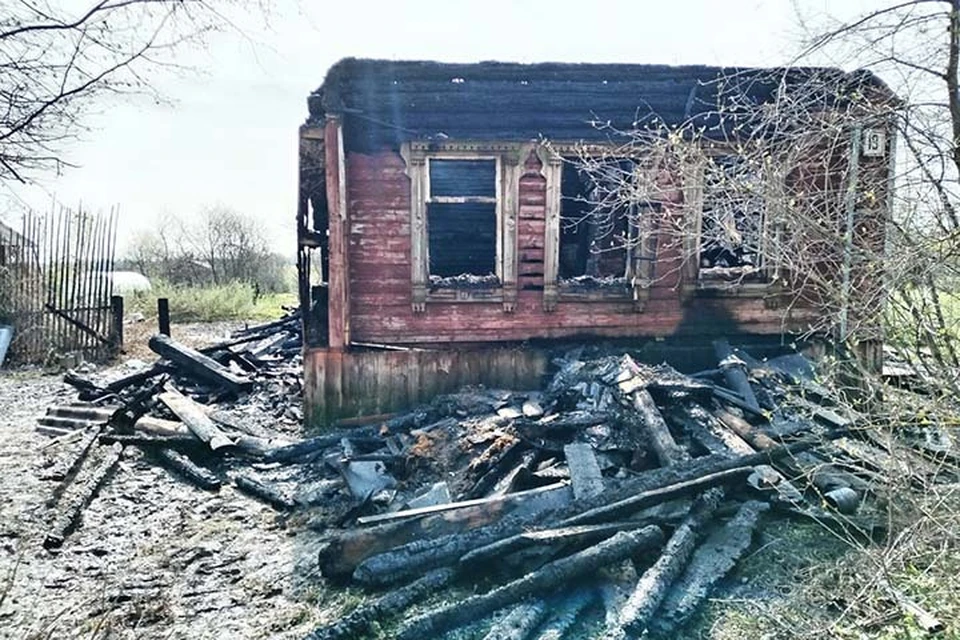 При пожаре в жилом доме погиб мужчина Фото: СУ СК РФ по Тверской области