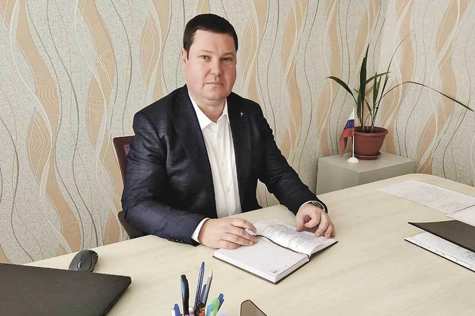 Глава Новой Каховки Виталий Гура