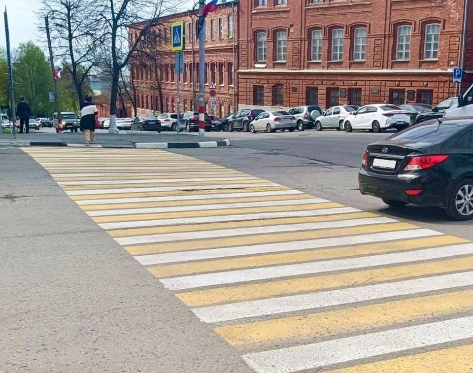 В Ульяновске обновят дорожную разметку на 19 участках. ФОТО: администрация Ульяновска