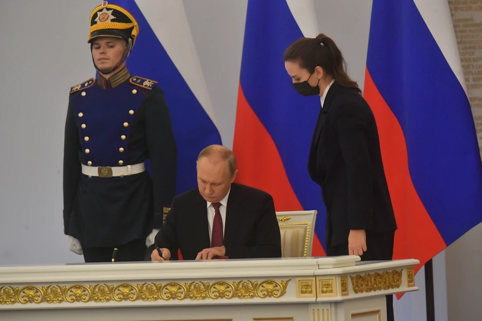 Документы о награждении подписал Владимир Путин