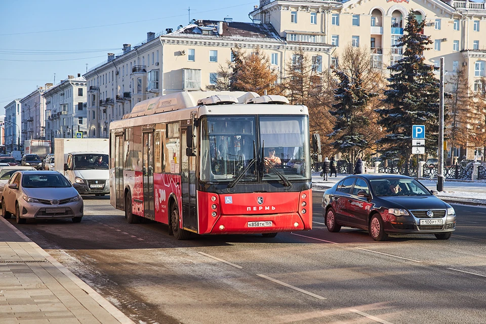 Как будет ходить общественный транспорт во время репетиций Парада Победы в центре Перми 4 и 7 мая 2024.