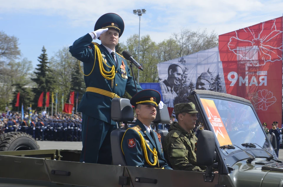 В ближайшие два дня в Ульяновске пройдут репетиции военного парада. Фото автора