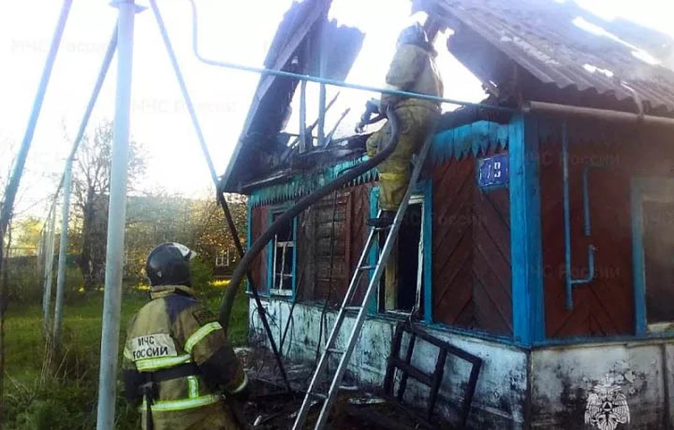 58-летний мужчина погиб при пожаре в Кимовском районе Тульской области