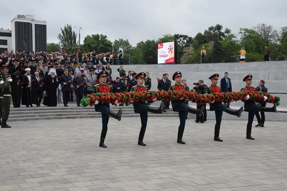 Торжественная церемония состоялась на Театральной площади Ростова-на-Дону