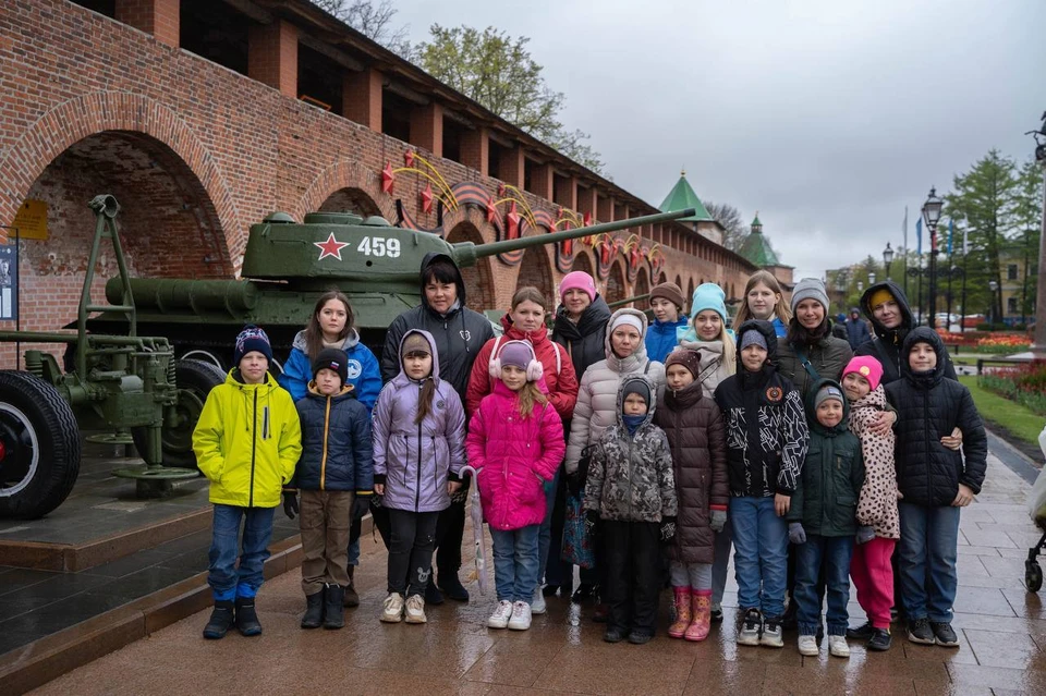 Интерактивную экскурсию для детей «Путь к Победе» провели в Нижегородском кремле. Фото: НРО ВОД «Волонтёры Победы»