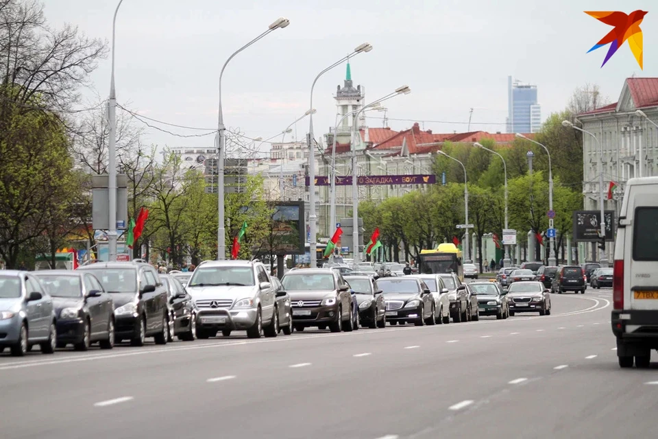 В ГАИ Минска сказали, где будет ограничено движение транспорта в День Победы 9 Мая. Снимок носит иллюстративный характер.