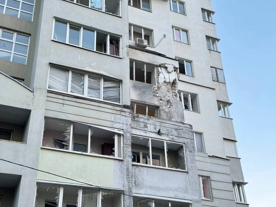 Семь взрослых и один ребенок пострадали при воздушной атаке ВСУ по Белгороду Фото: Вячеслав Гладков
