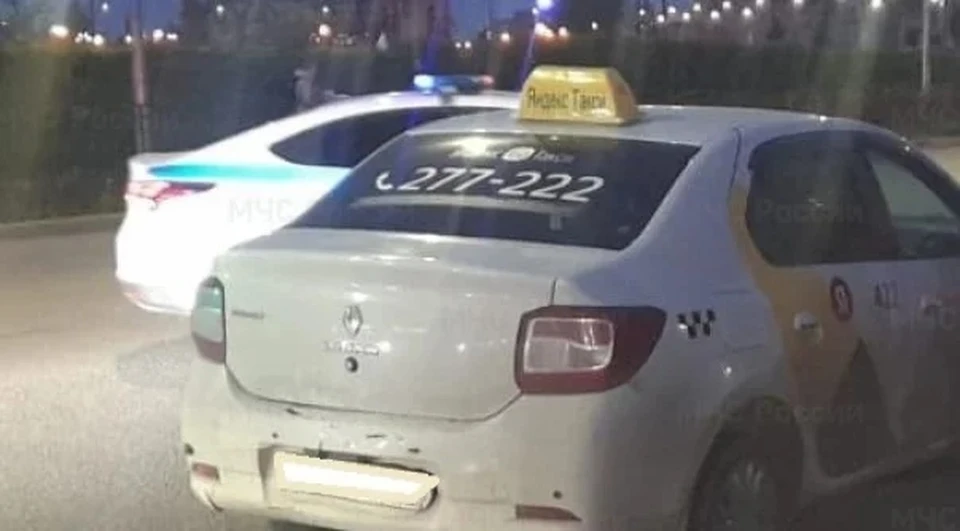 Таксист сбил пешехода в Калуге