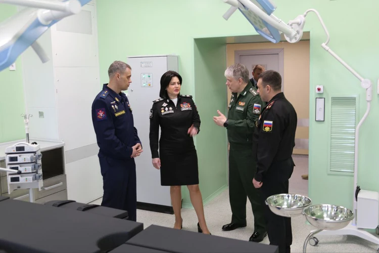 Замминистра Татьяна Шевцова открыла в военном госпитале новое отделение хирургии
