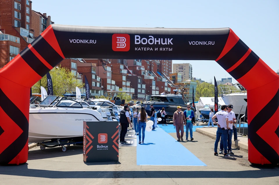 Салон катеров и яхт «Водник», г. Владивосток, Vladivostok Boat Show 2023. Фото: салон катеров и яхт «Водник».